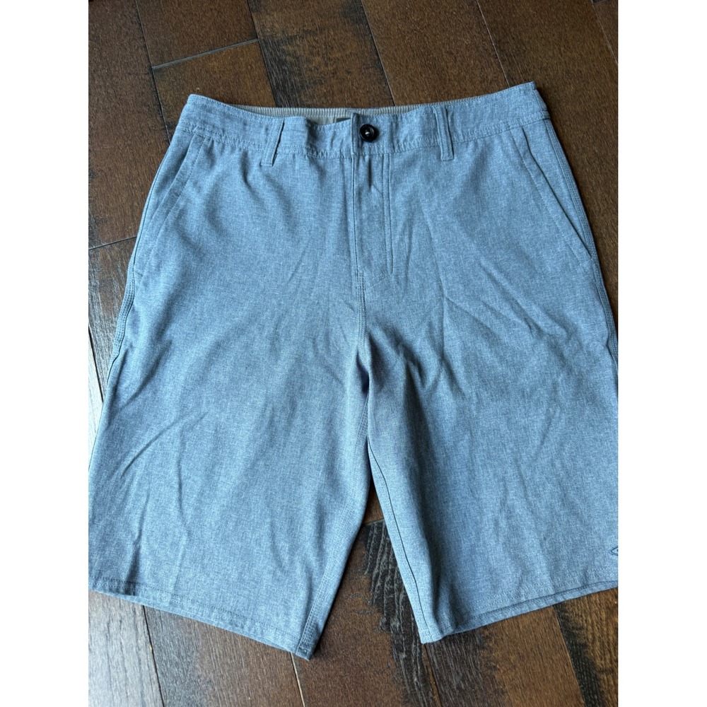 ONeill Hybrid Shorts‎ Mens 30 Grey Blue Heathered Quick Dry Swim Walk Shorts